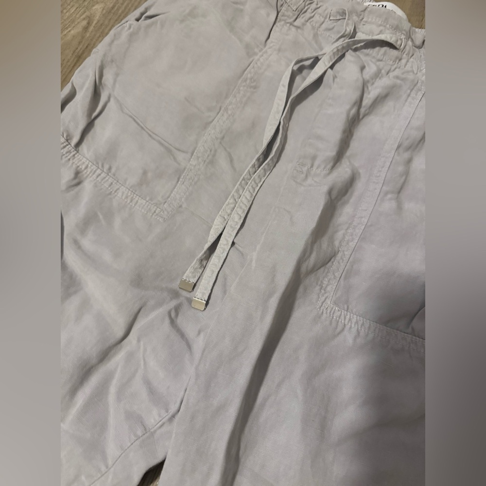 NWOT ZARA Elastic Waist Pants - Size XS: Color: Gray - Picture 4 of 8